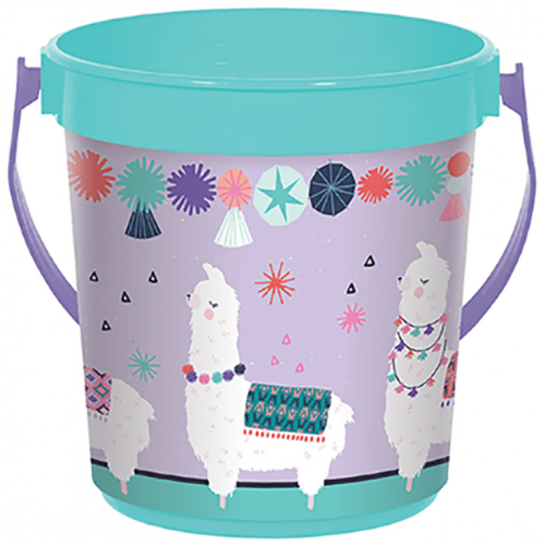 Llama Fun Plastic Favor Container