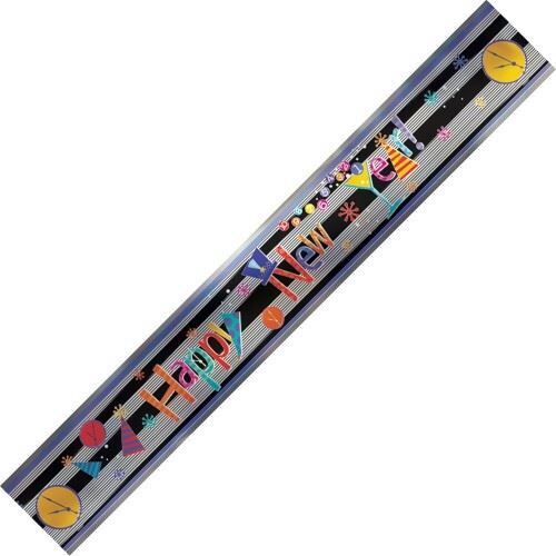 New Years Countdown Foil Banner 12ft