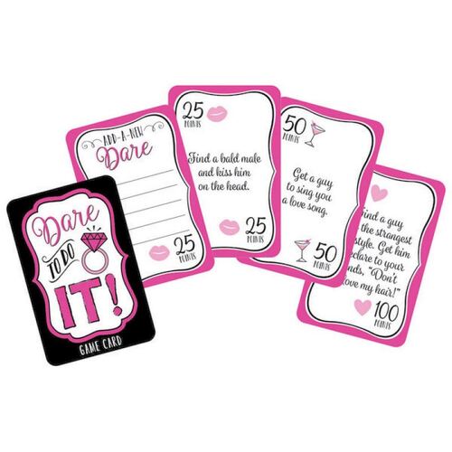 Bachelorette Truth/Dare Cards 52 Pack
