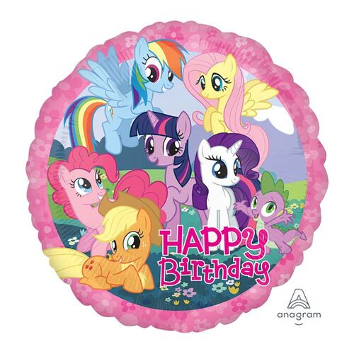 45cm Standard HX My Little Pony Birthday Foil Balloon