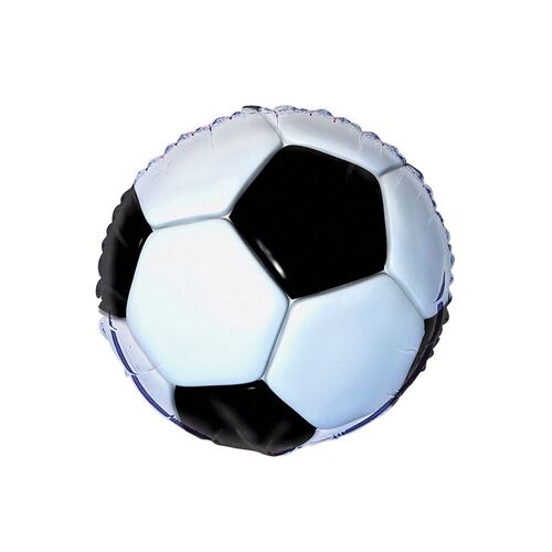 45cm 3D Soccer Foil Balloon  Packaged