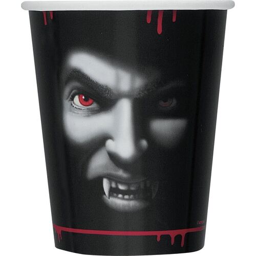 Vampire Paper Cups 8 Pack