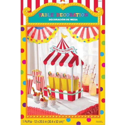 Carnival Games Table Decoration Welcome To The Carnival 53cm x 17cm