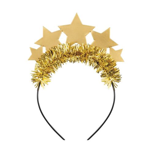 Gold Star Foil Headband