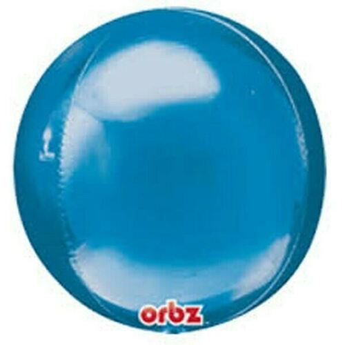 Shape Orbz Blue (38cm x 40cm) Foil Balloon