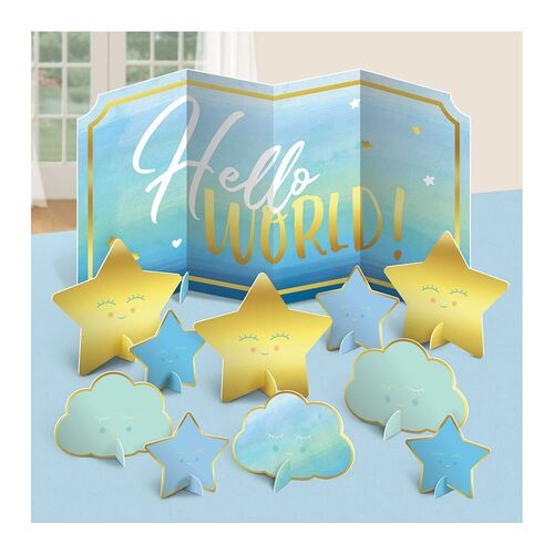 Oh Baby Boy Table Centrepiece Decorations