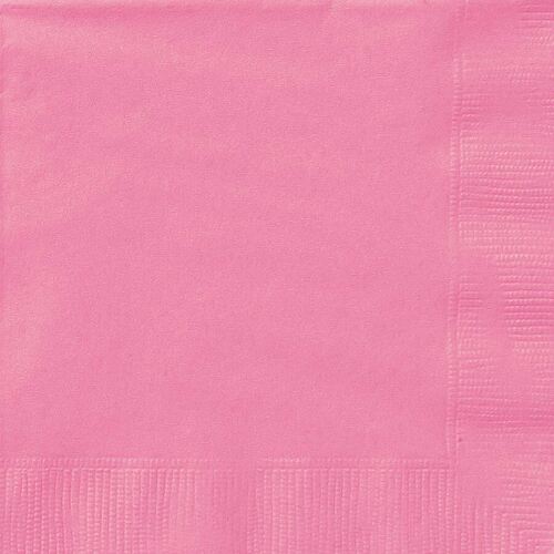 Hot Pink Luncheon Napkins 2ply 20 Pack