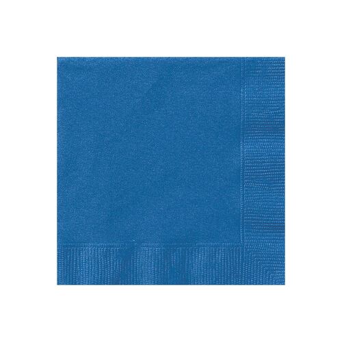 Royal Blue Luncheon Napkins 2ply 50 Pack