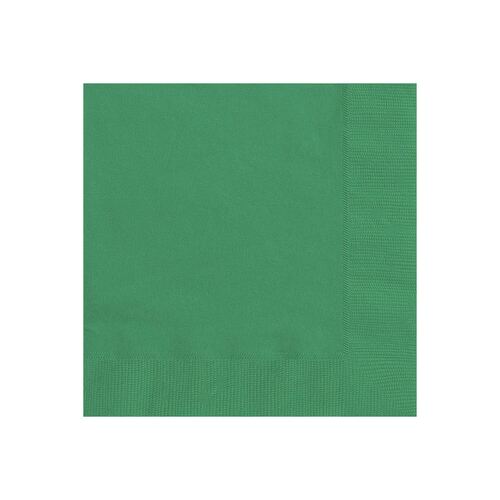 Emerald Green Luncheon Napkins 2ply 20 Pack