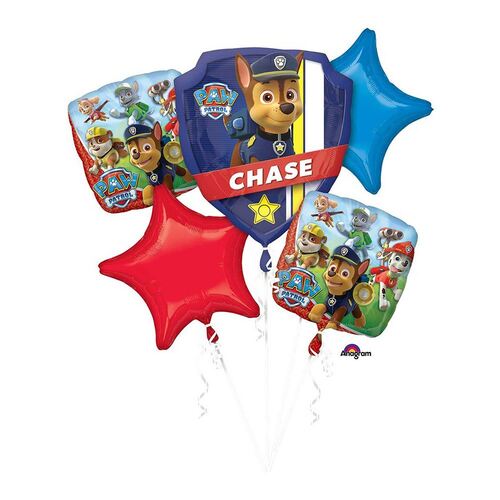 Bouquet Paw Patrol Foil Balloos