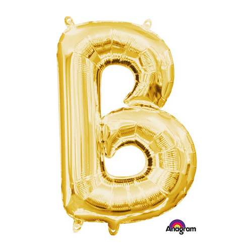 Letter B Gold Foil Balloon