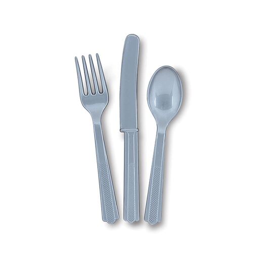 Silver 24 Assorted Cutlery