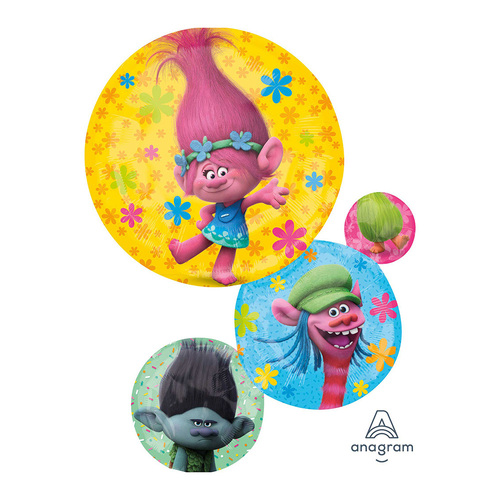 SuperShape XL Trolls Foil Balloon