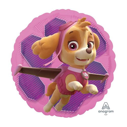45cm Standard HX Paw Patrol Skye & Everest Foil Balloon