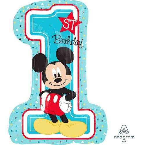 SuperShape XL Mickey 1st Birthday