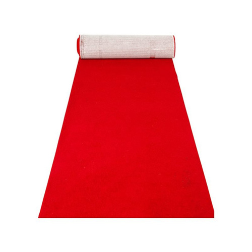 Red Mock Carpet Runner (60.9cm x 4.5M)