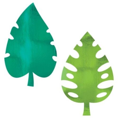 Aloha Giant Palm Leaves Foil Board 8 Pack