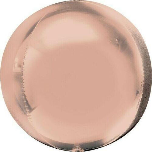 Shape Orbz Rose Gold (38cm x 40cm) Foil Balloon