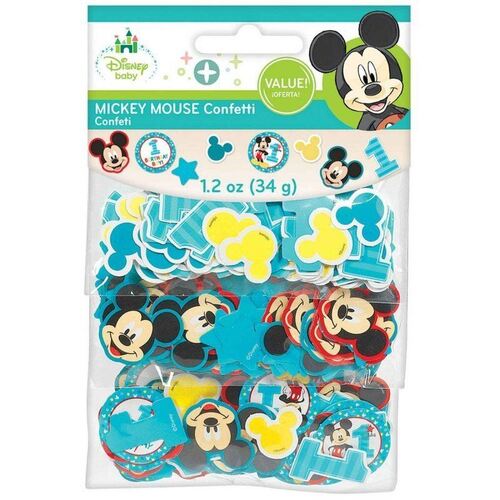 Mickey Fun To Be One Value Pack Confetti 34g - Paper