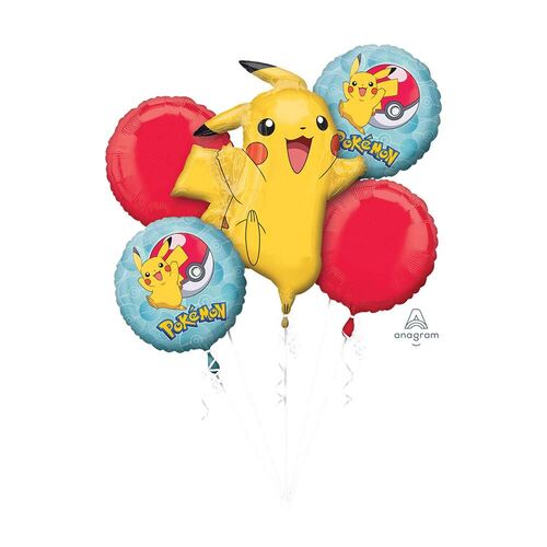Bouquet Pokemon Foil Balloon