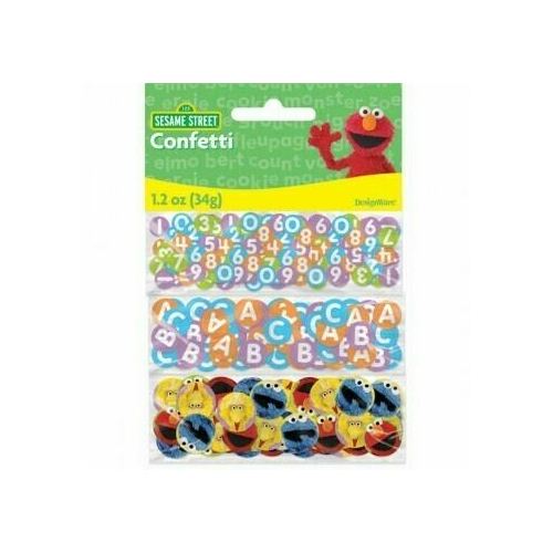 Sesame street Confetti Value Pack (34 Grams) Each 