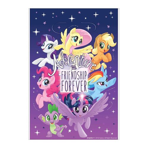 My Little Pony Friendship Adventures Folded Loot Bags 8 Pack