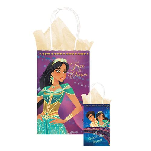 Aladdin Printed Kraft Bags 8 Pack