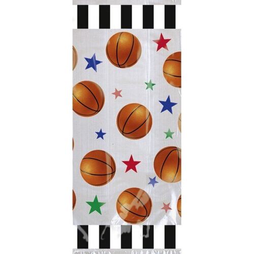Basketball Fan Cello Party Bag 20 Pack