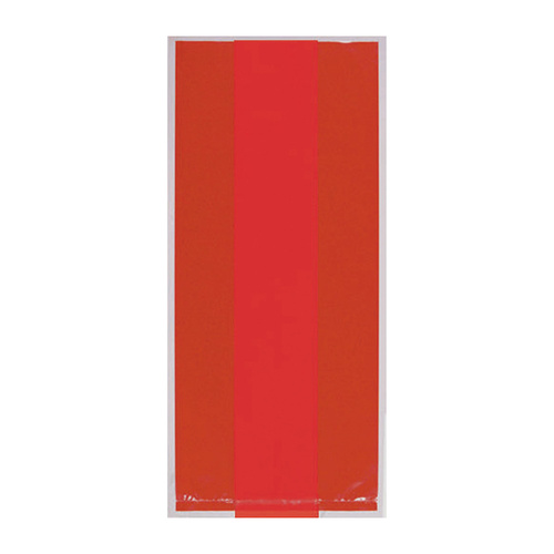 Apple Red Cello Party Bags Small 25 Pack