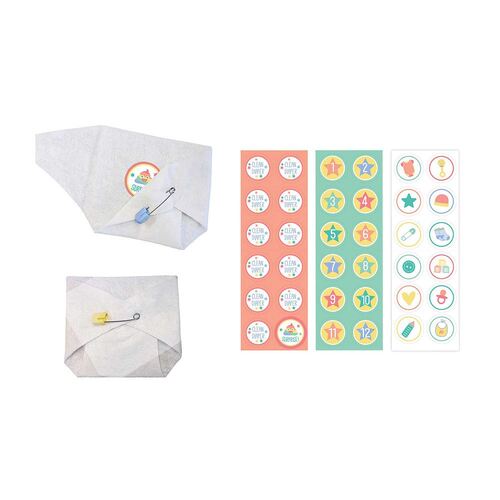 Baby Shower Diaper Games 15 Pack