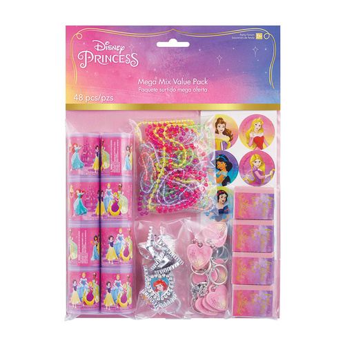 Disney Princess Once Upon A Time Mega Mix Favors Value Pack