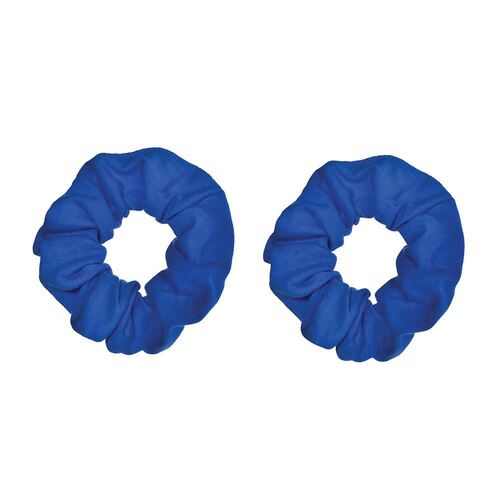 Hair Scrunchies Blue 2 Pack