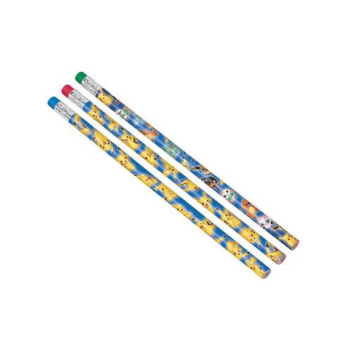 Pokemon Classic Pencil Favors  8 Pack