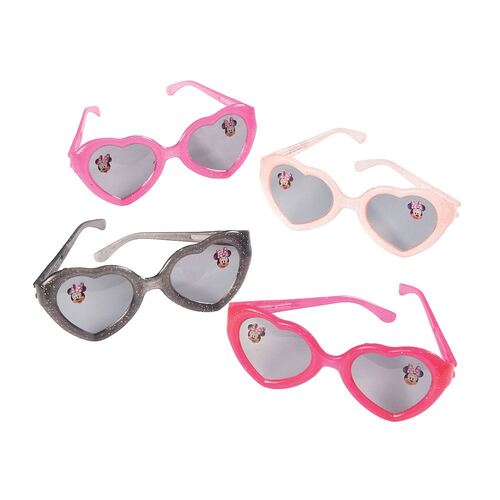 Minnie Mouse Forever Glasses Glittered 8 Pack