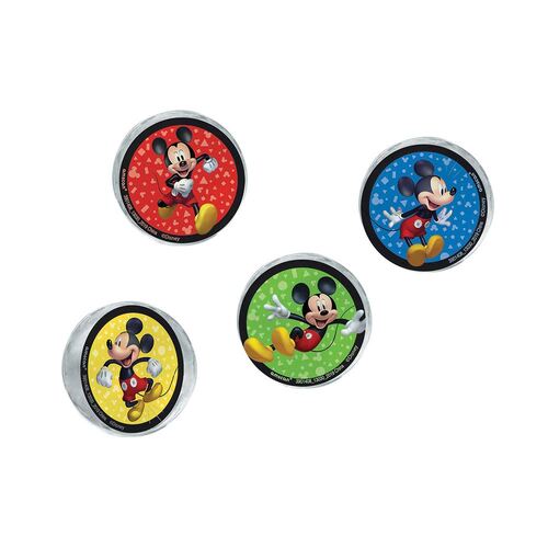 Mickey Mouse Forever Bounce Balls Favors 4 Pack