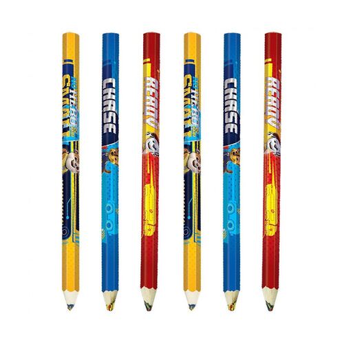 Paw Patrol Adventures Pencils 6 Pack
