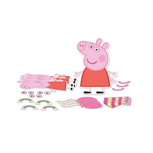 Peppa Pig Confetti Party Craft Decorating Kit 4 Pack