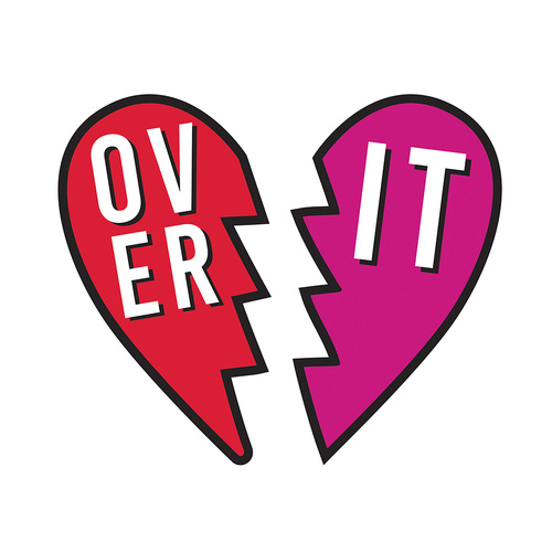 Anti Valentine's Day Cutouts OVER IT 2 Pack