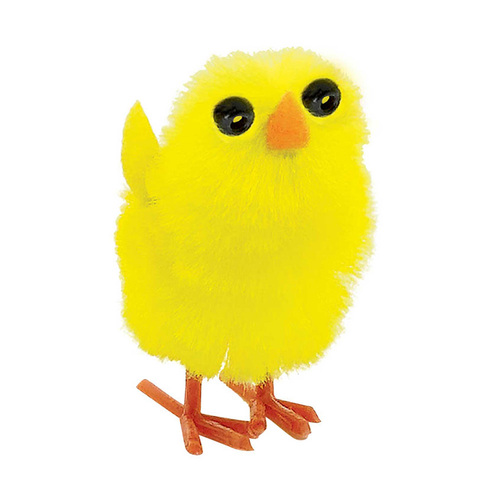 Easter Chenille Chicks Small 2cm 12 Pack