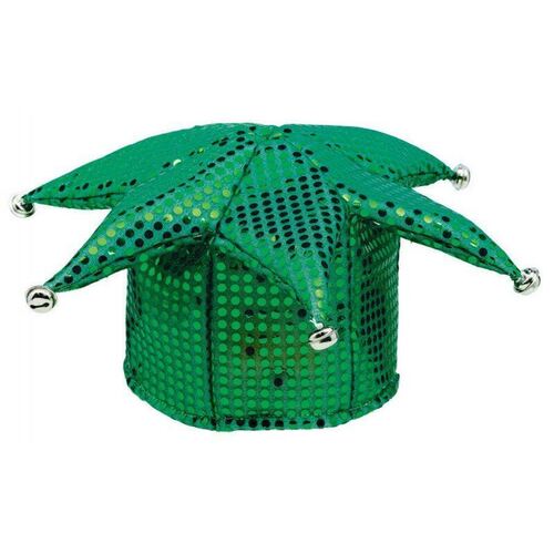 Jester Hat Sequin - Green