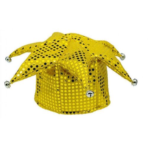 Jester Hat Sequin - Yellow