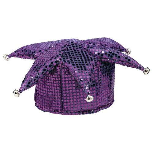 Jester Hat Sequin - Purple