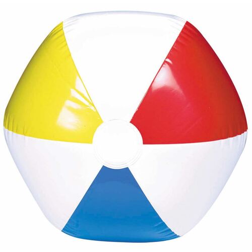 Inflatable Beach Ball Primary Colours