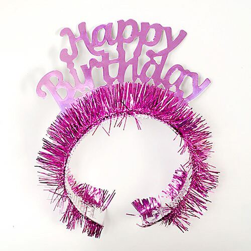 Deluxe Happy Birthday Tiara