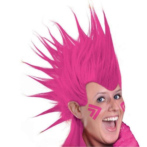 Mohawk Wig - Pink