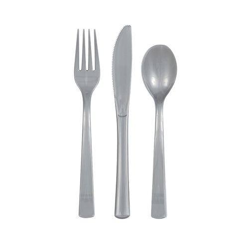 Silver Cutlery 18 Pack