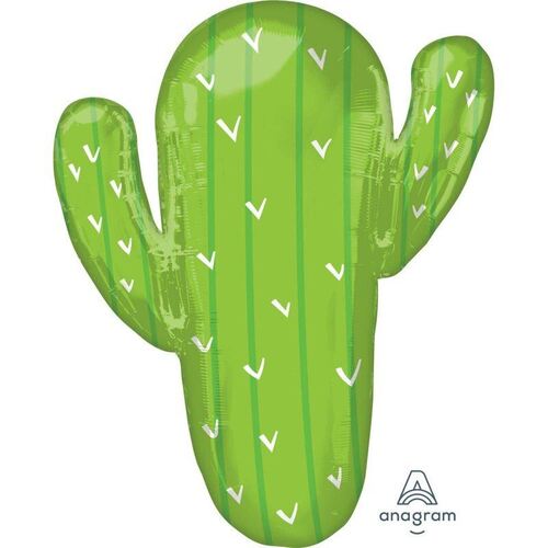 SuperShape XL Cactus Foil Balloon
