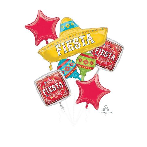 Bouquet Fiesta Papel Picado Balloons