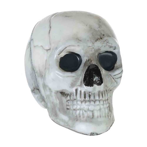 Mini Skulls Decorations Plastic 18 Pack