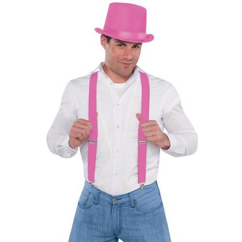 Suspenders - Pink